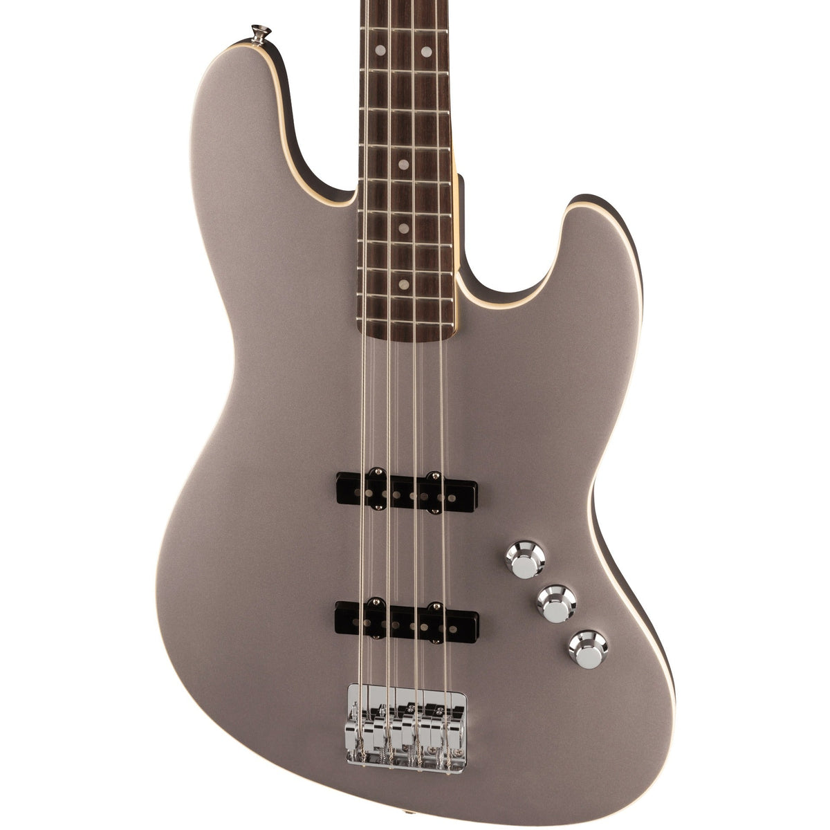 Fender Aerodyne Special Jazz Bass - Rosewood Fingerboard, Dolphin Gray Metallic
