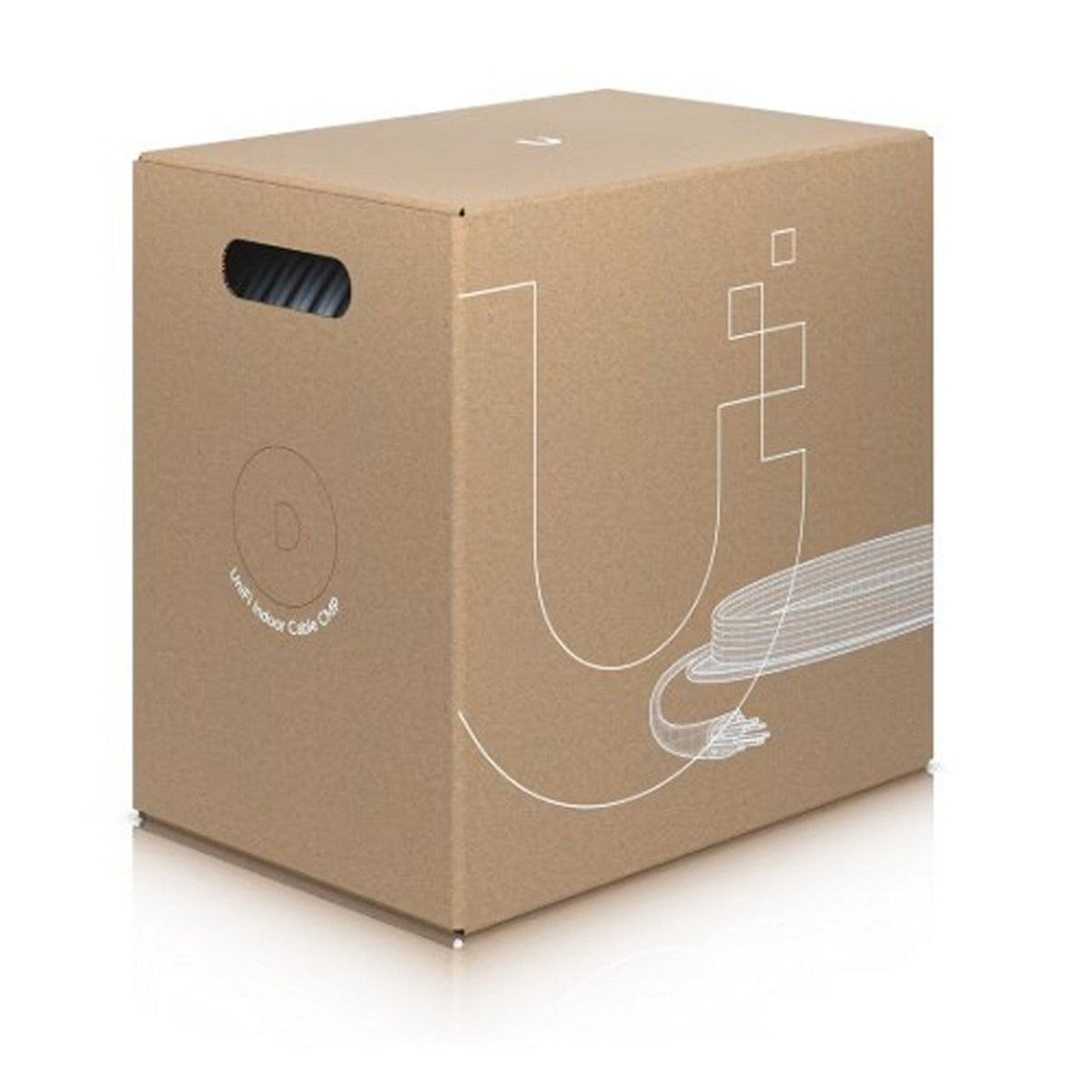 Ubiquiti Plenum-rated White Cat6 Ethernet Cable, 305M