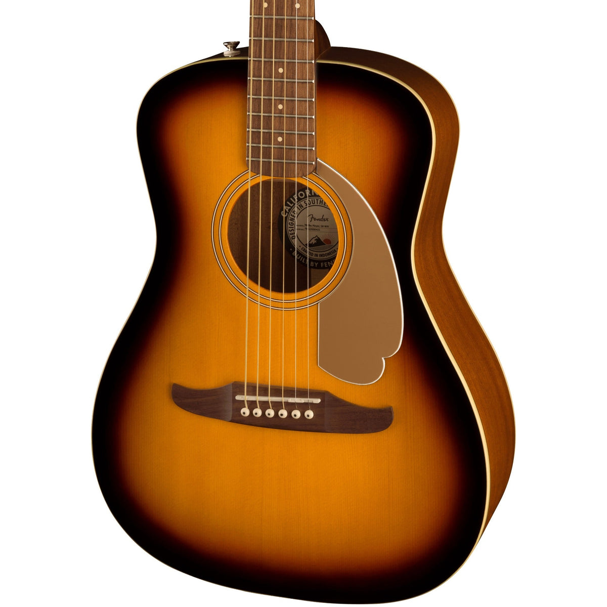 Fender Malibu Player Acoustic Electric Guitar - Sunburst