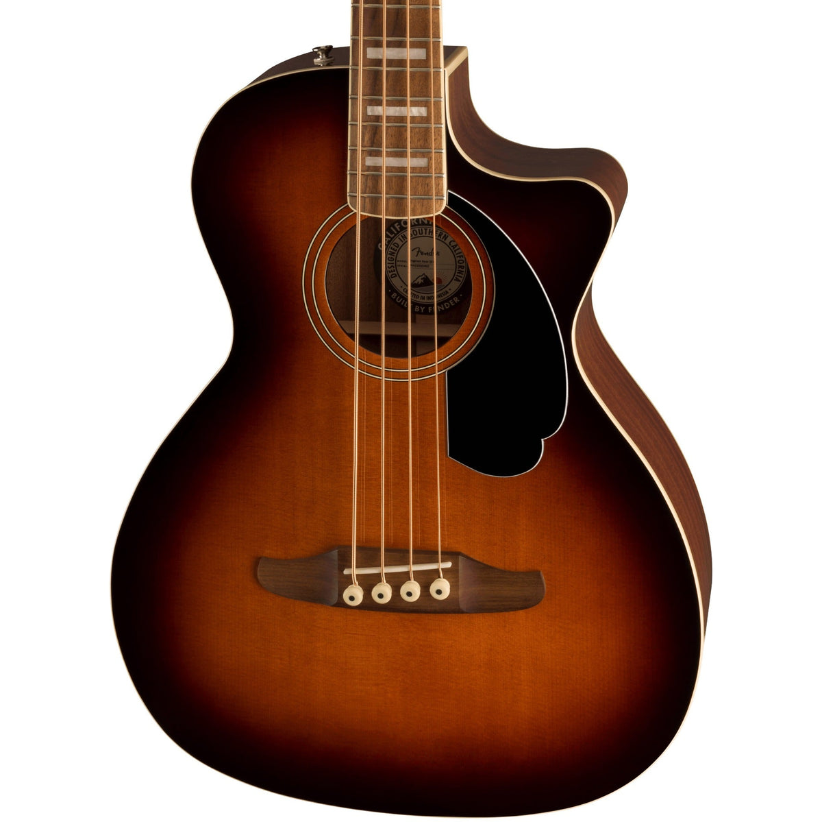 Fender Kingman Acoustic Electric Bass - Shaded Edge Burst