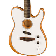 Fender Acoustasonic® Player Telecaster® Acoustic Electric Guitar, Arctic White