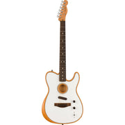 Fender Acoustasonic® Player Telecaster® Acoustic Electric Guitar, Arctic White