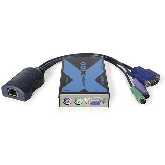 ADDER X100 KVM Extender 330ft Range, High Performance