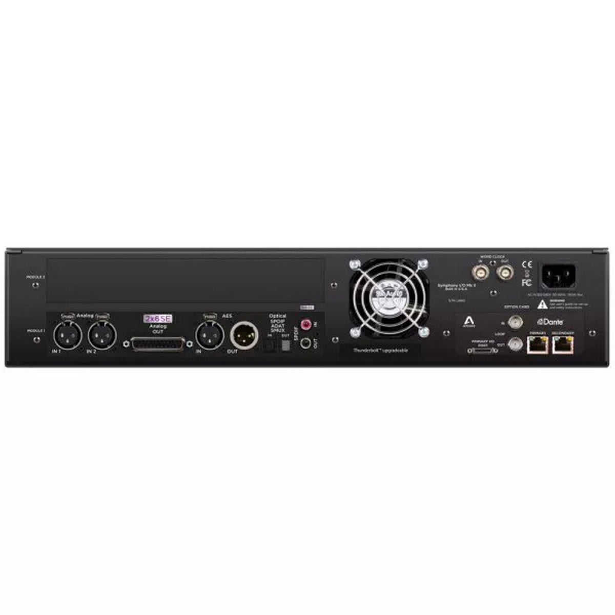 Apogee Symphony IO Mk II 2x6 SE Dante Pro Tools Audio Interface Chassis