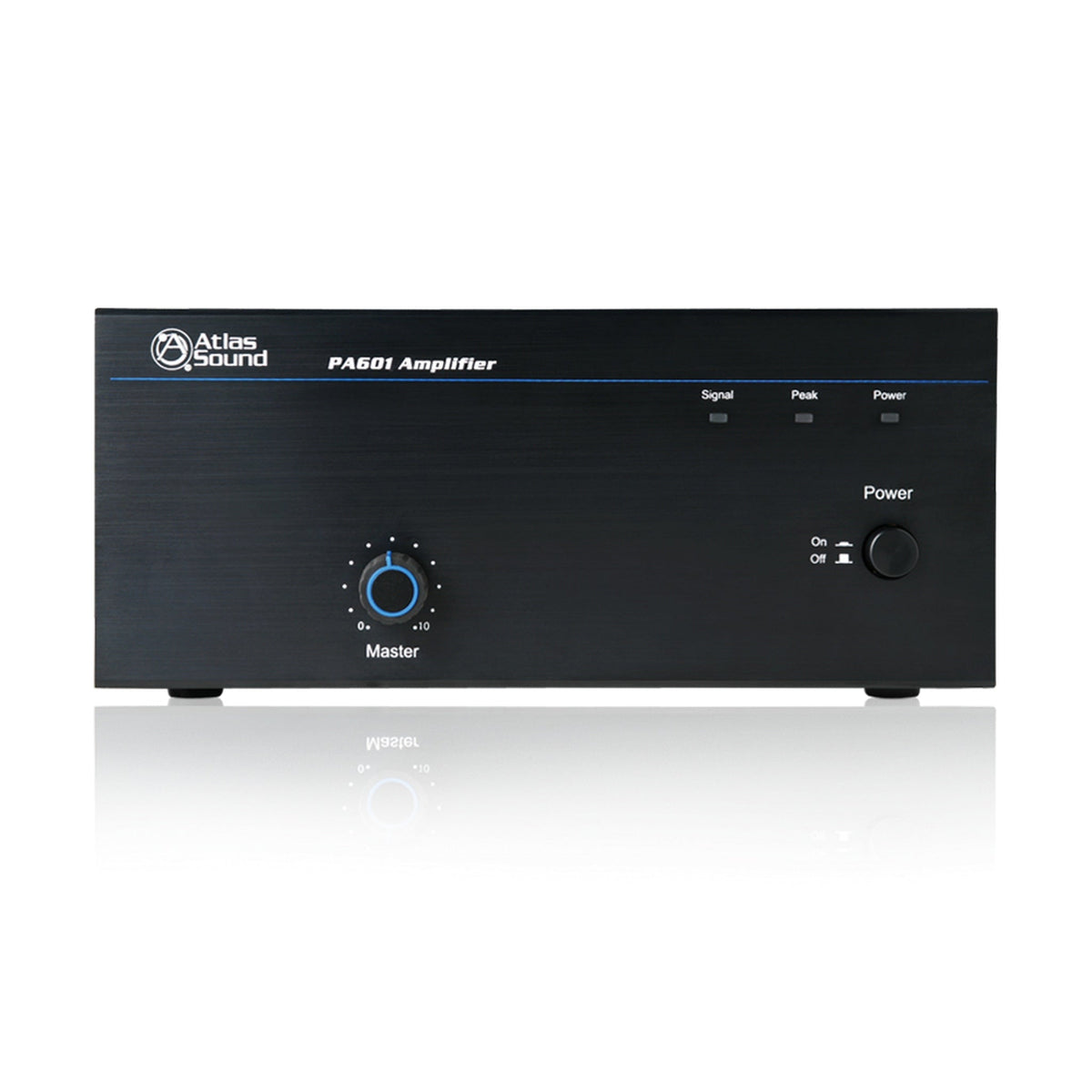 AtlasIED PA601 60W Single‑Channel 70/100V Power Amplifier, 1RU
