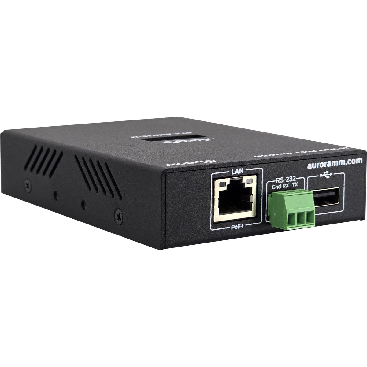 Aurora DTX-AMP25-M Dante 25 Watt PoE+ Amplifier