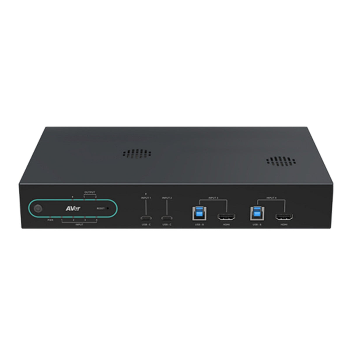AVer HUB30 4K 4x2 USB/HDMI BYOM Switch