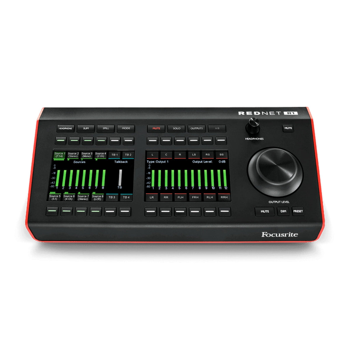 Focusrite RedNet R1 Desktop Remote Controller