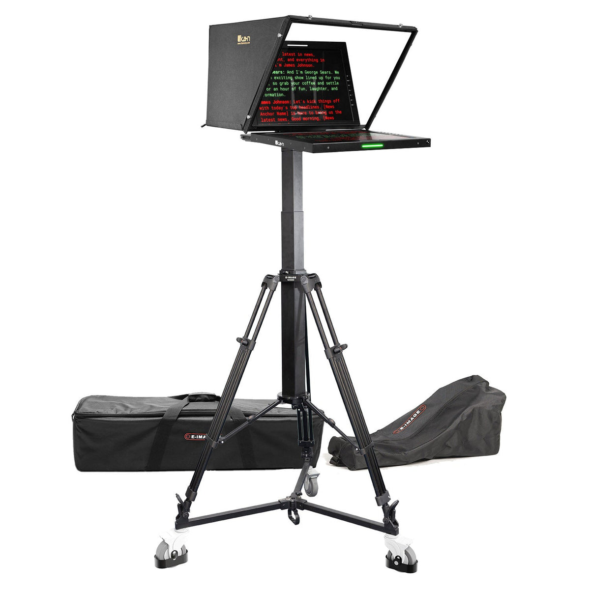 Ikan PT419-PTZ-MPEDESTAL 19-Inch PTZ Teleprompter Motorized Pedestal Kit