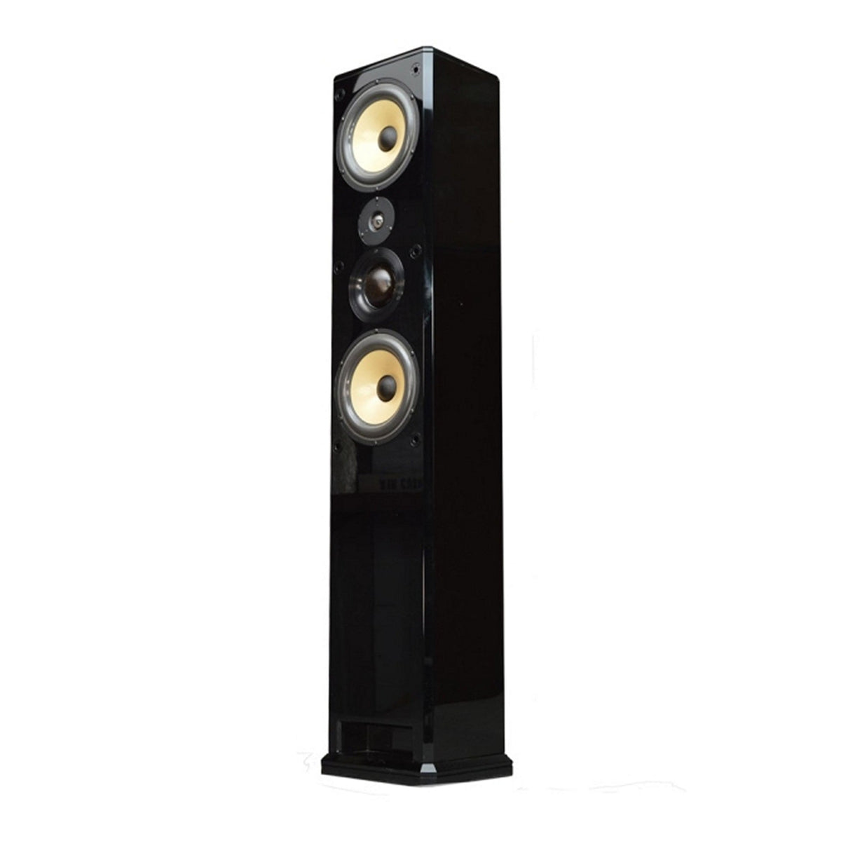 Induction Dynamics S1.8TIW In-Wall Bookshelf Speaker Custom Finish - Black Gloss