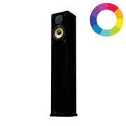 Induction Dynamics S2.T Black Gloss Two-Way Loudspeaker - Custom