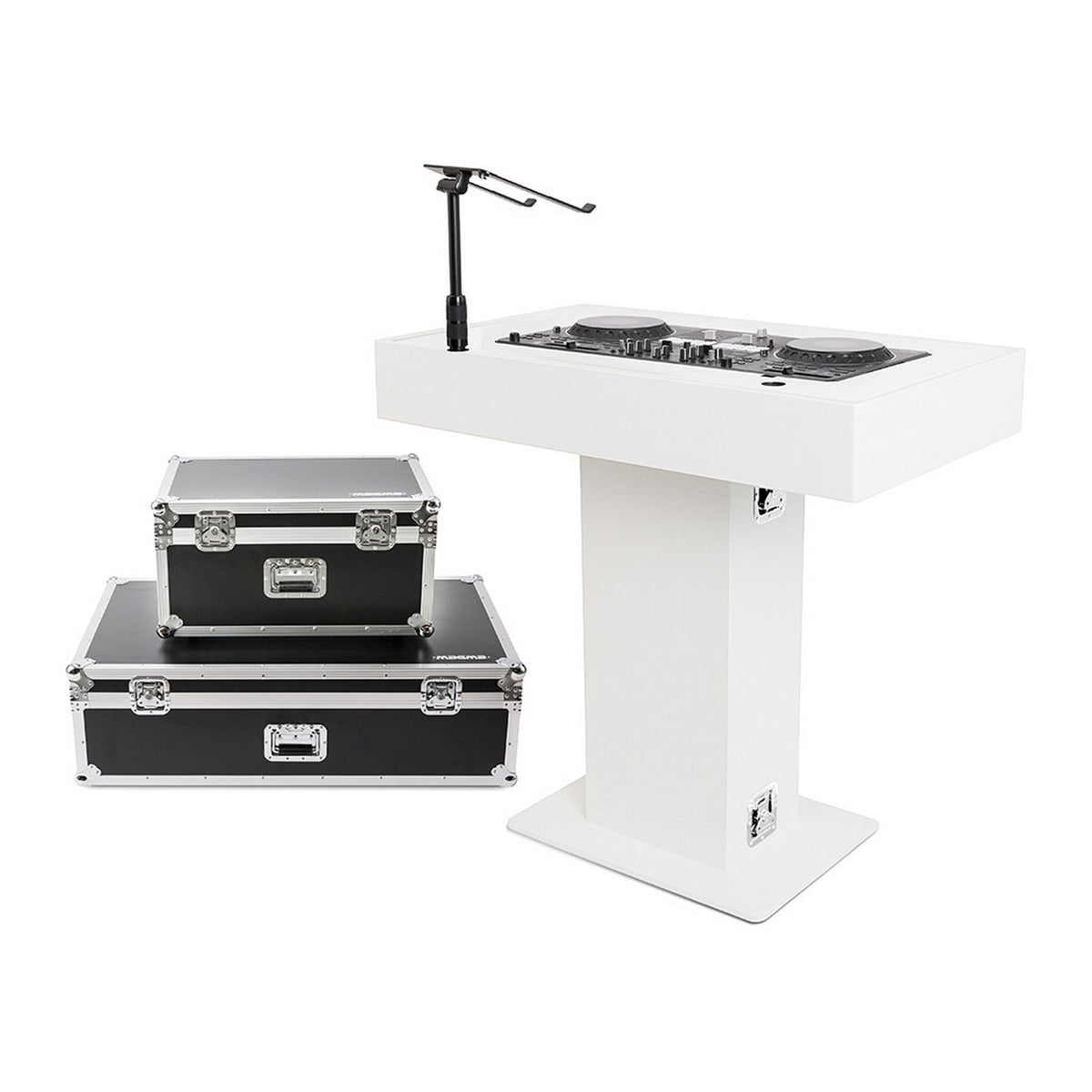 Magma Groove Terminal Modular DJ Booth, White
