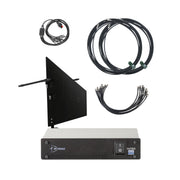 RF Venue DFIN HDR Antenna Distribution System and Diversity Fin Mount Antenna Bundle - System w/ L-Bracket Wall-Mount,