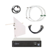 RF Venue DFIN HDR Antenna Distribution System and Diversity Fin Mount Antenna Bundle - System w/L-Bracket Wall-Mount,