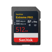 SanDisk Extreme PRO UHS-II SDXC Memory Card - 512 GB