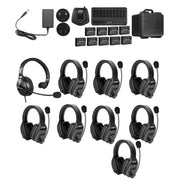 Saramonic WiTalk Wireless Intercom Systems - 9-Person Full-Duplex 1.9GHz Wireless Dual-Ear Headset
