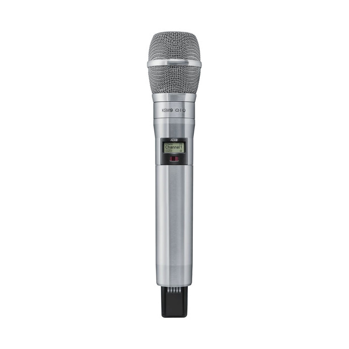 Shure ADX2-K9N Handheld Wireless Microphone Transmitter for Axient Digital Systems Nickel Finish
