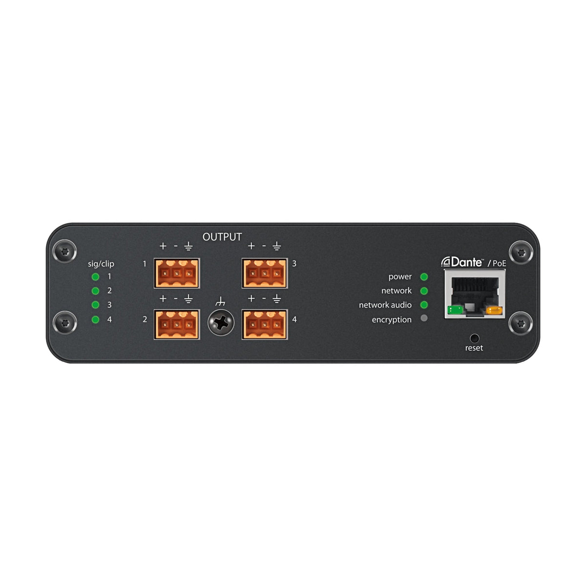 Shure ANI4OUT Audio Network Interface - Block