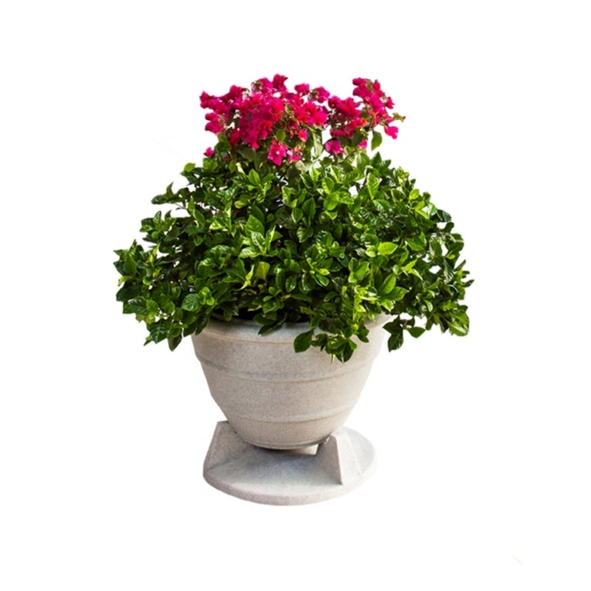SoundTube OmniPlanter 6.5 Series Omnidirectional Outdoor Planter Speaker - Granite Grey / Stereo SweetSpot