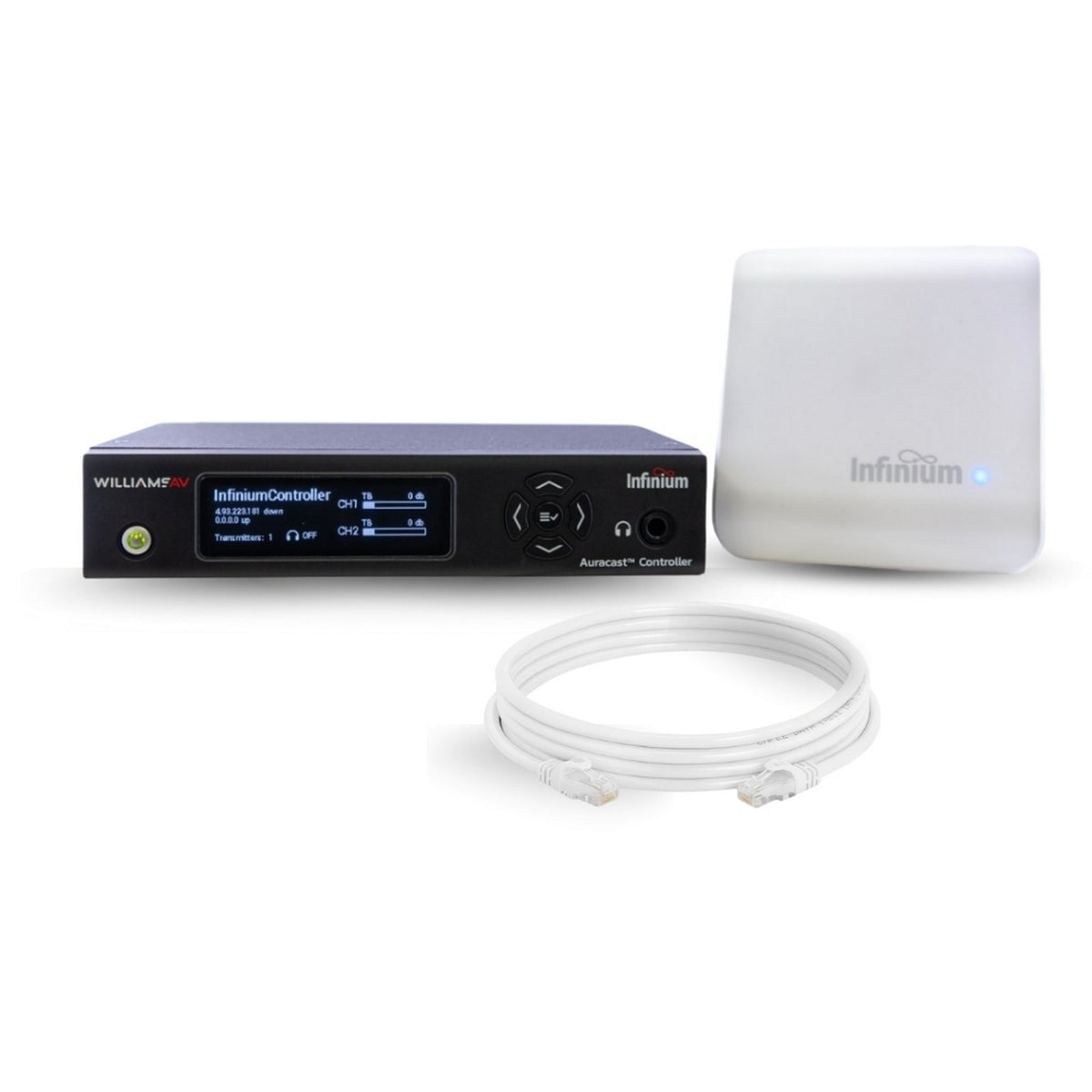 Williams AV BA CT1-00 Infinium Auracast Controller and Transmitter System