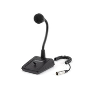 Pure Resonance Audio School Sound System with Dual A115 15-Inch Bluetooth Loudspeakers, MX9 9-Channel Mixer, WMS1-HH Wireless Microphone, and PTT1 Gooseneck Microphone