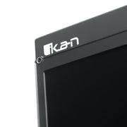 Ikan PT419W-NDI-TMN-TK Aura 19-Inch POE++ NDI Teleprompter, NDI Talent Monitor with Full NDI Encoding/Decoding, IP Tally Light, and Travel Kit