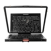 Ikan PT419W-TK-TRIPOD 19-Inch Widescreen Teleprompter, Tripod, Dolly Turnkey, and Travel Kit