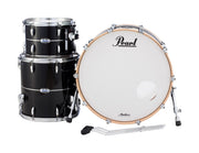 Pearl Masters Maple Complete 3-Piece Shell Kit - Quicksilver Black