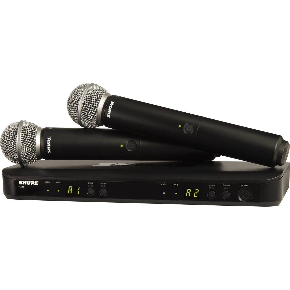 Shure BLX288/SM58 Dual Channel Wireless Handheld Mic System - H11 Band