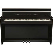 Dexibell VIVOH10BKP VIVO H10 Digital Upright Piano with Bench (Polished Black)