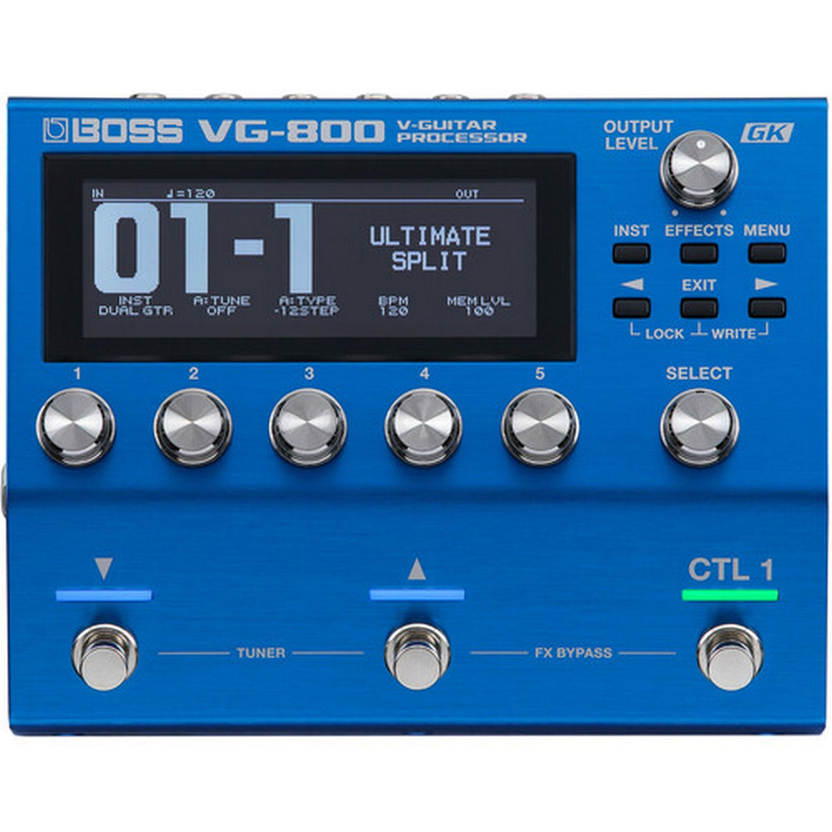 BOSS VG-800 V-Guitar Modeling and Multi-Effects Processor