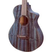 Breedlove Oregon Parlor Concertina CE Acoustic Electric Guitar, Stormy Night Gloss Finish