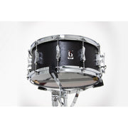 British Drum Co ICA-14-65-SN Icarus Series 14x6.5-Inch Snare Drum, Black Oak Finish