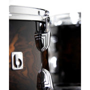 British Drum Co LEG-22-FS-WDG Legend Series Fusion 22 Kit, Windsor Dark Ultra Finish
