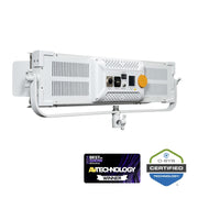 Ikan LBX8-POE-WH Lyra PoE Low-Profile Bi-Color LED Panel White