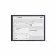 Joan 13 Pro Black Meeting Room Scheduler Display