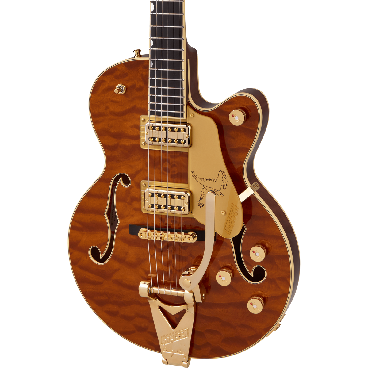 Gretsch Limited Edition Falcon Center Block Jr. Electric Guitar - Roundup Orange