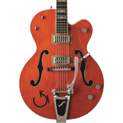 Gretsch G6120RHH Reverend Horton Heat Signature Electric Guitar w/ Bigsby®, Orange Stain