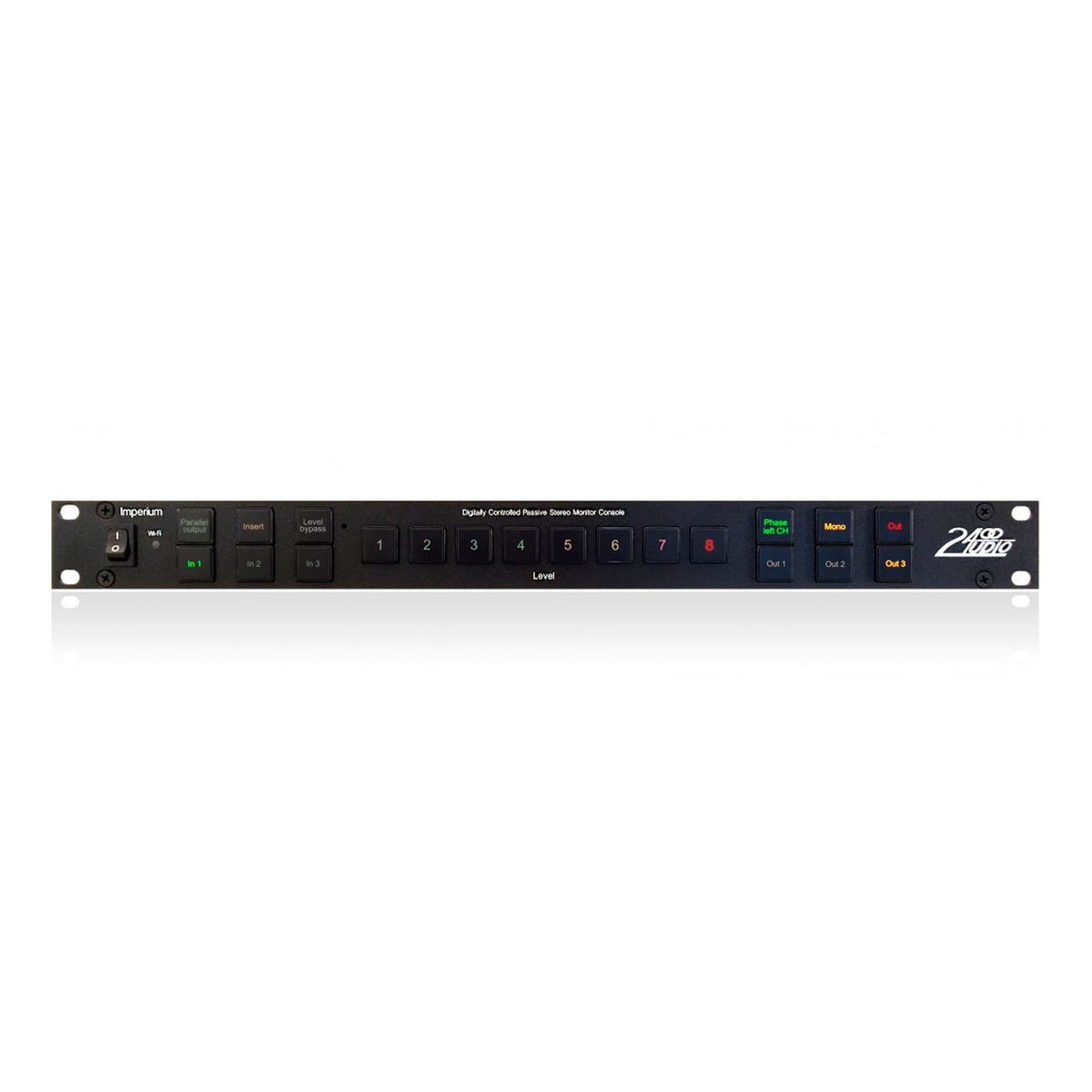 2400 Audio Imperium 1U Monitor Control Unit - Tie Fighter Black
