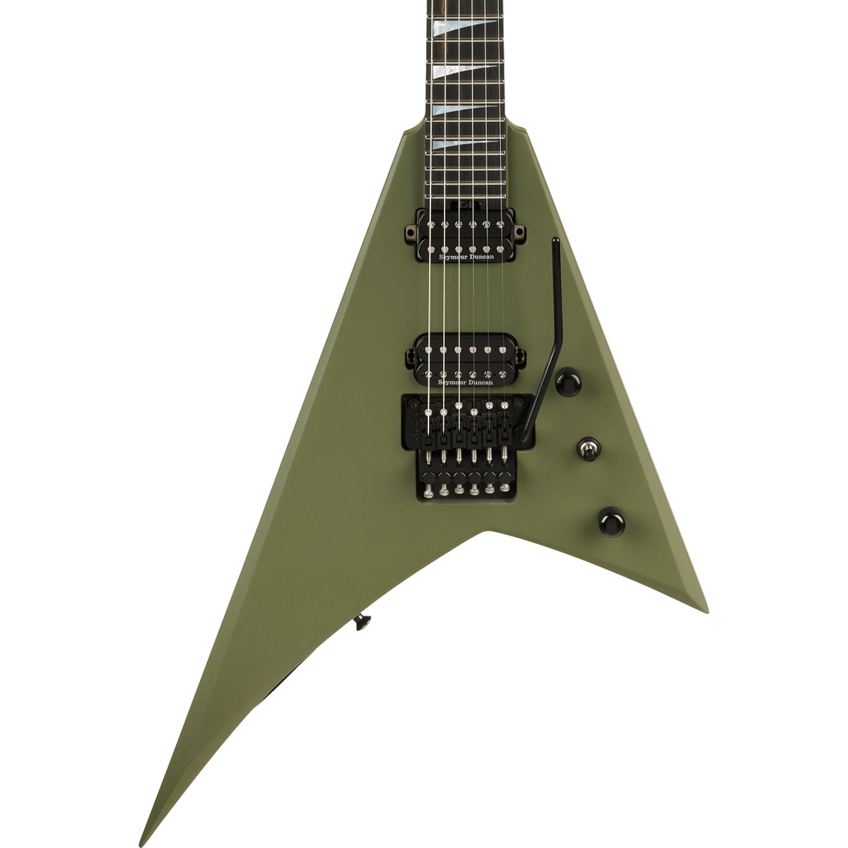 Jackson American Series Rhoads RR24 Electric Guitar - Matte Army Drab