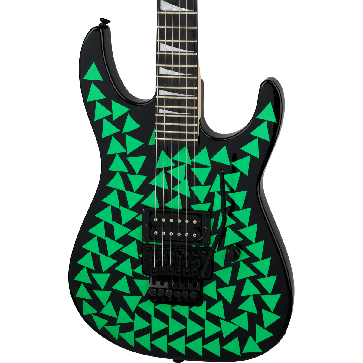 Jackson X Series Dinky DK1A Electric Guitar - Amaranth Fingerboard, Illuminati