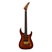 Jackson Pro Plus Series Soloist SLA3Q - Ebony Fingerboard, Amber Tiger Eye