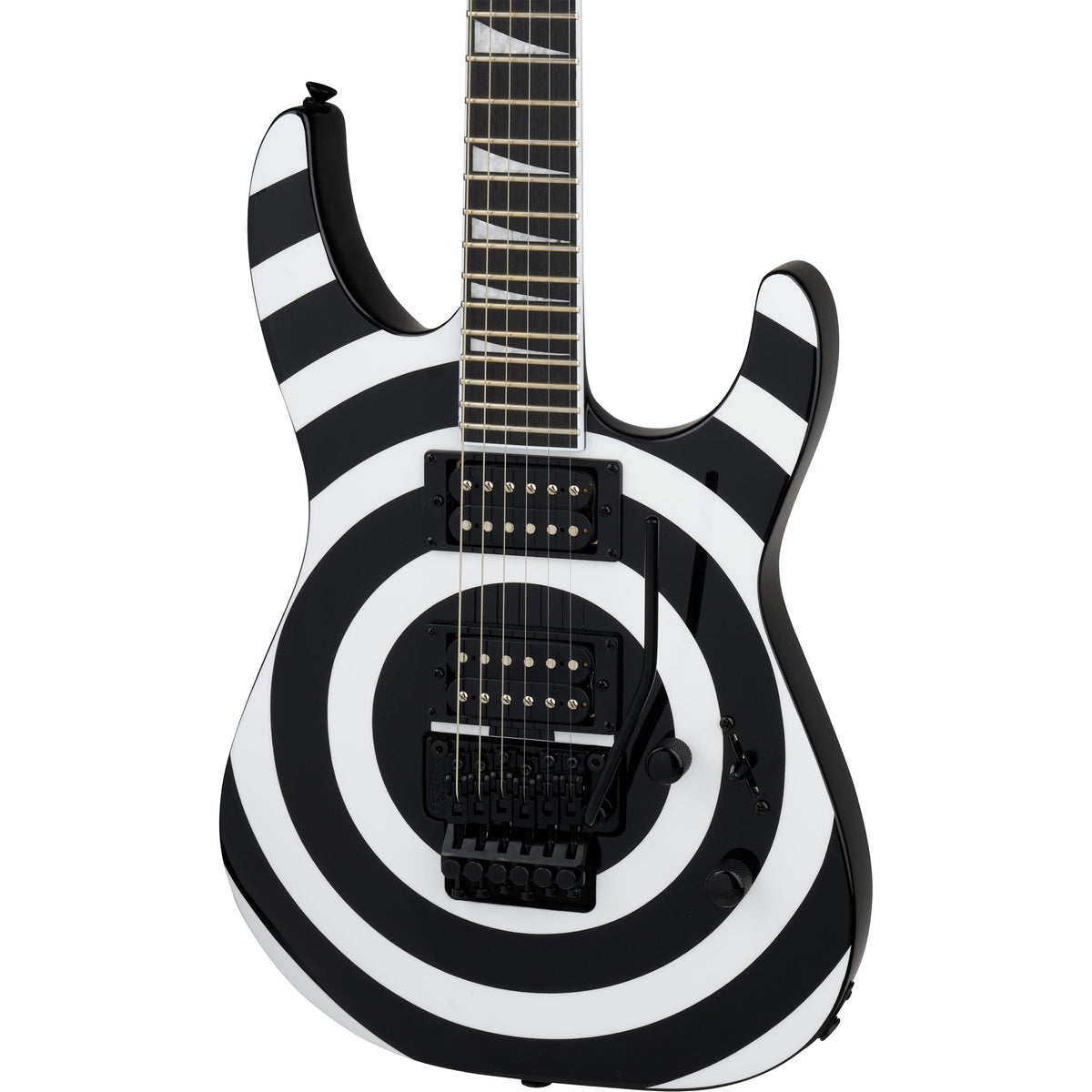 Jackson X Series Soloist SLX DX Graphic Srs - Amaranth Fingerboard, Bullseye