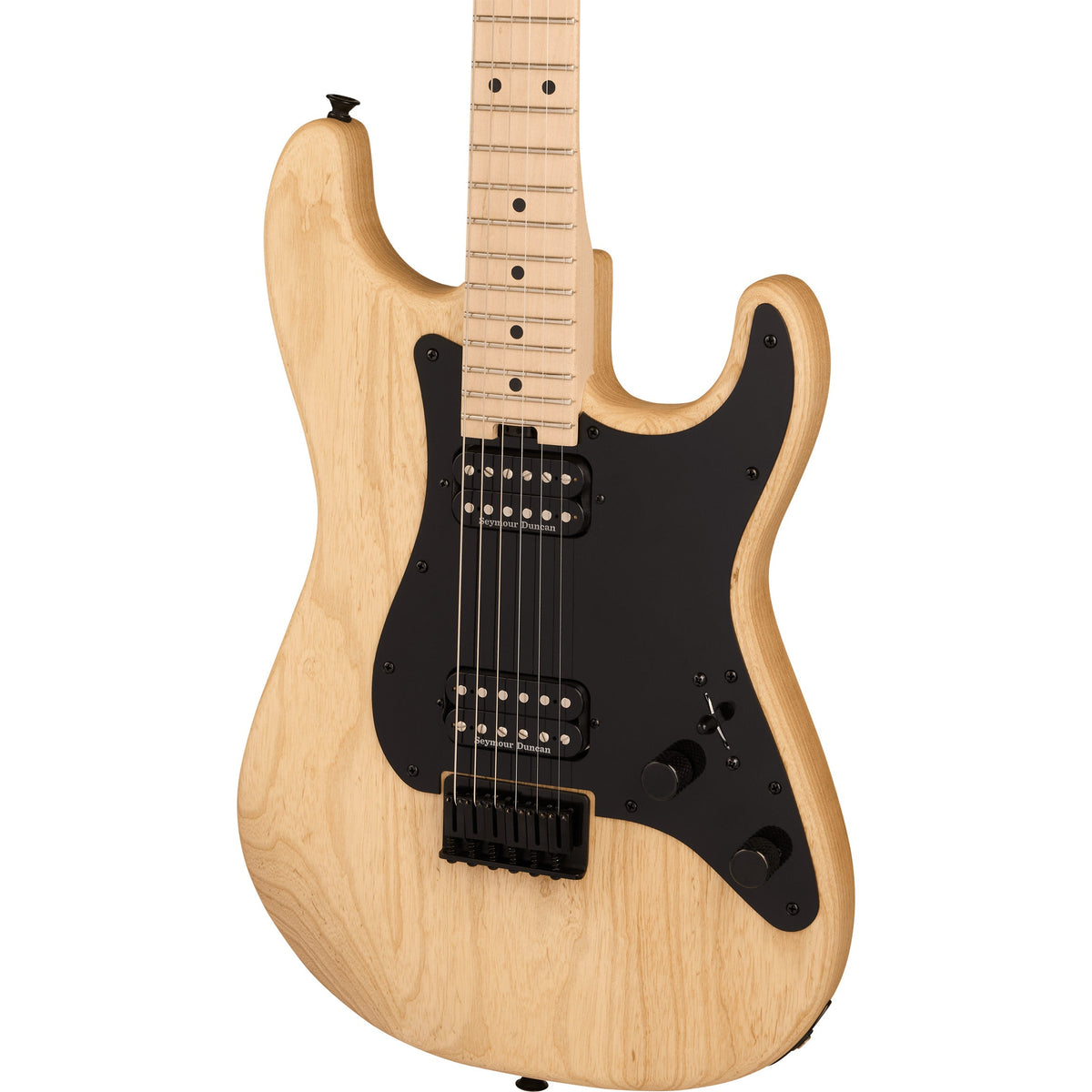Charvel Pro-Mod So-Cal Style 1 HH HT MPL Guitar - Maple Fingerboard, Natural Ash