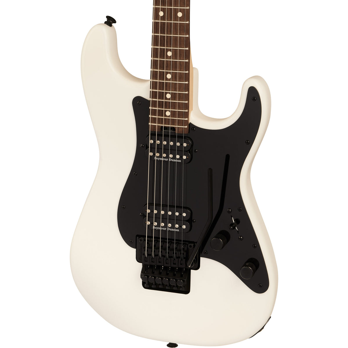 Charvel Pro-Mod So-Cal SC1 Style 1 HH FR RW - Rosewood Fingerboard, Snow White