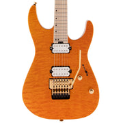 Charvel Pro-Mod DK24 HH FR Electric Guitar, Dark Amber