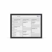 Joan 13 Pro Black Meeting Room Scheduler Display