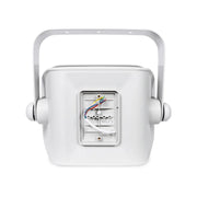Pure Resonance Audio Outdoor Paging System with 4 H6 All-Weather Horn Loudspeakers, RMA350BT 350W Bluetooth Mixer Amplifier, and PTT1 Gooseneck Microphone