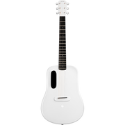 Lava Music Lava ME 3 36” Smart Guitar in White w/ Ideal Bag
