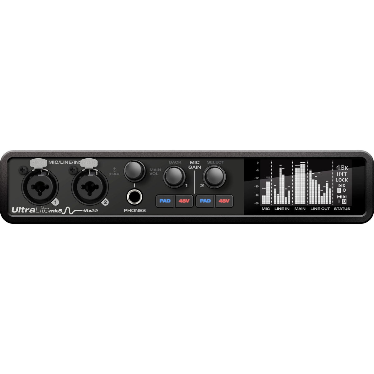 MOTU UltraLitemk5 18 x 22 USB Audio Interface (Used)